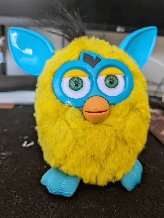 Finished Furby Boom with 1998-style doll eyes