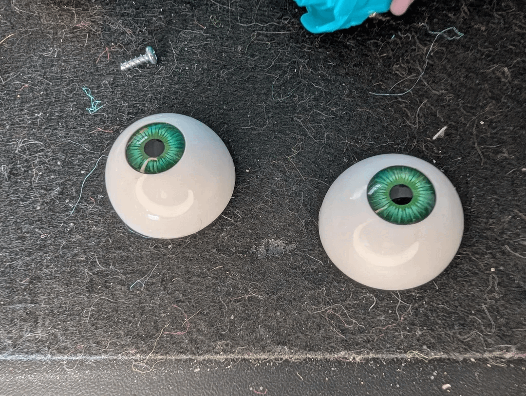 Pair of 30mm doll eyes